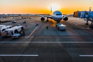 Airplane in the Airport