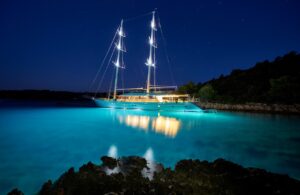 Boat at Night 