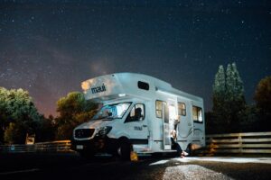 Campervan at Night