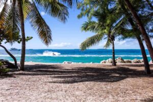 Pristine beaches