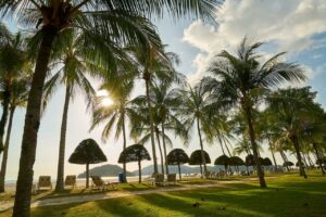 Resort along the Coastline