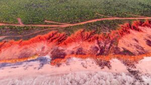 Beach Red Sand 