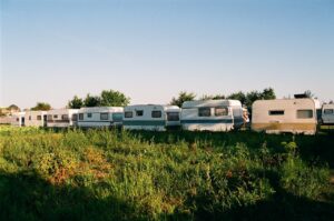 A lot of Caravan in the Park