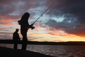 Couple on a Fishing